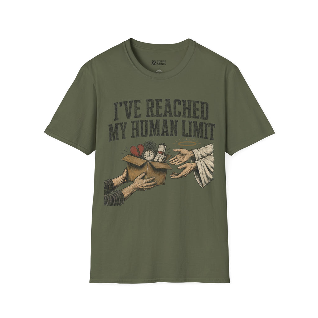 human limit t-shirt