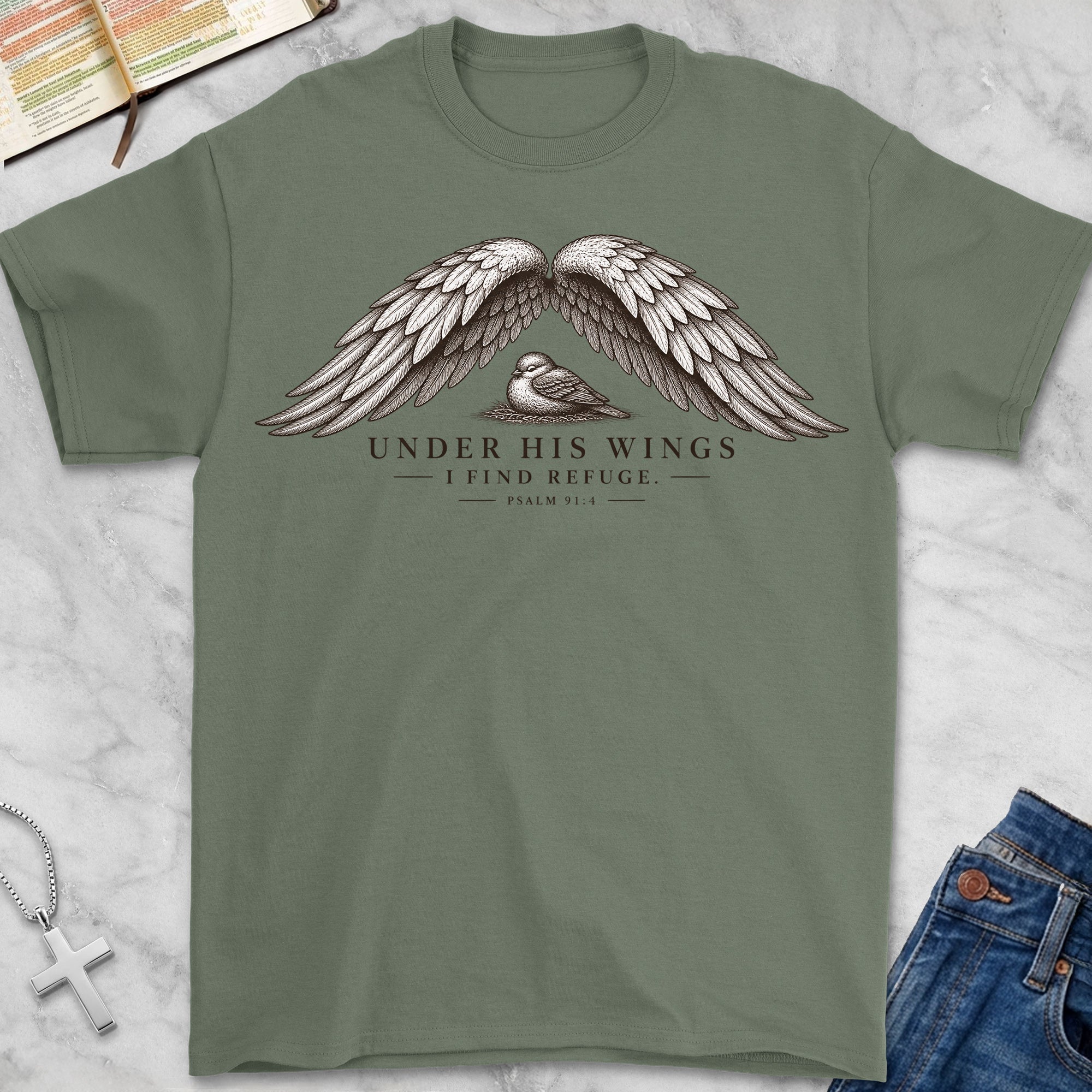 HIS WINGS T-SHIRT