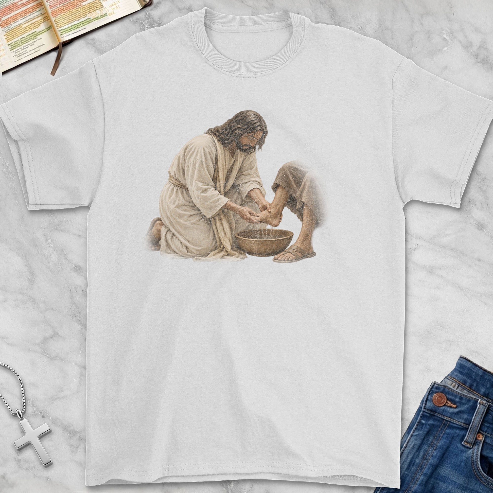 washed t-shirt