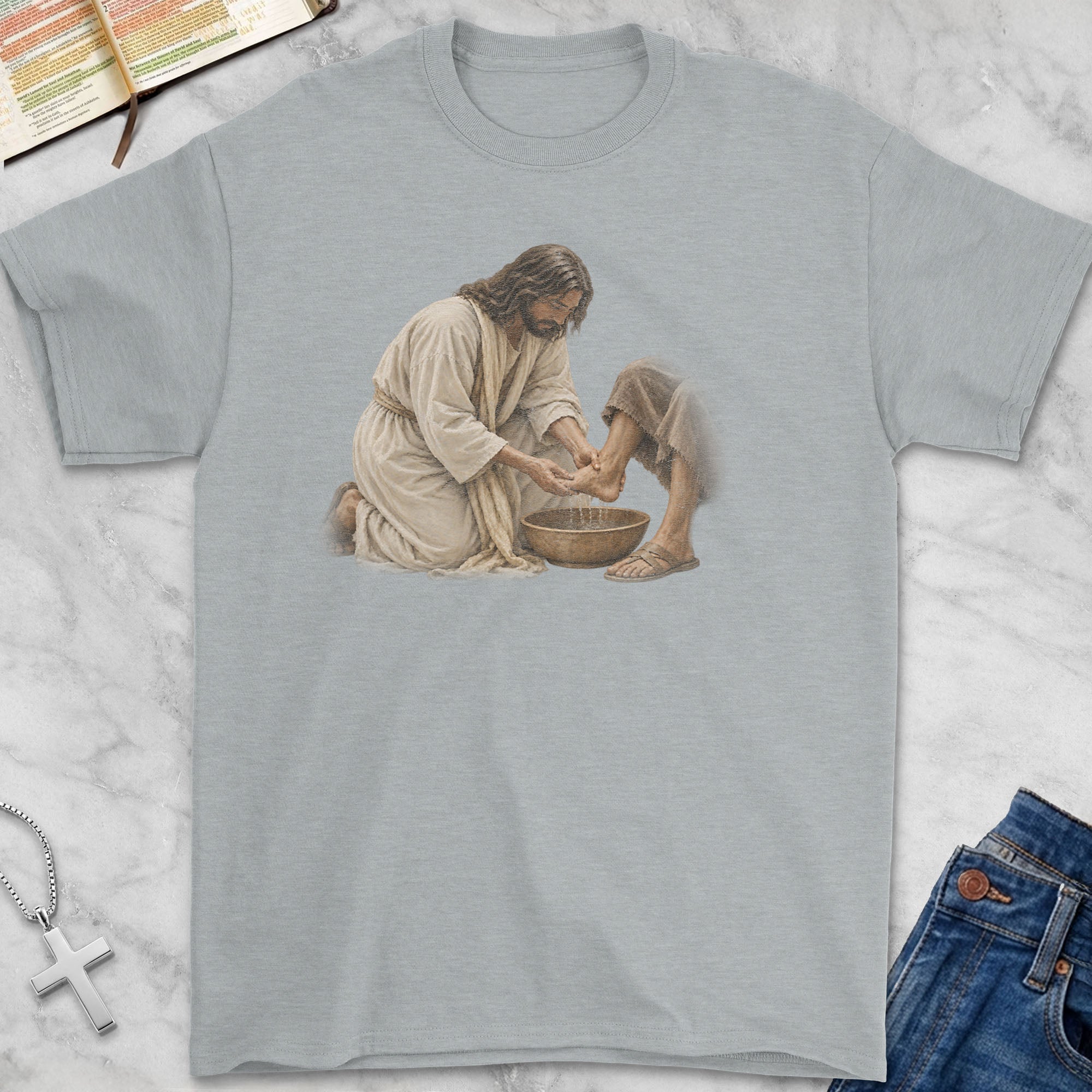 washed t-shirt