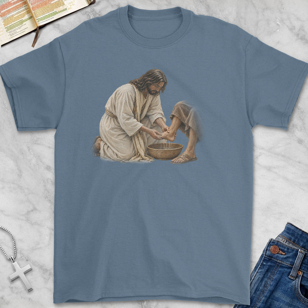 washed t-shirt