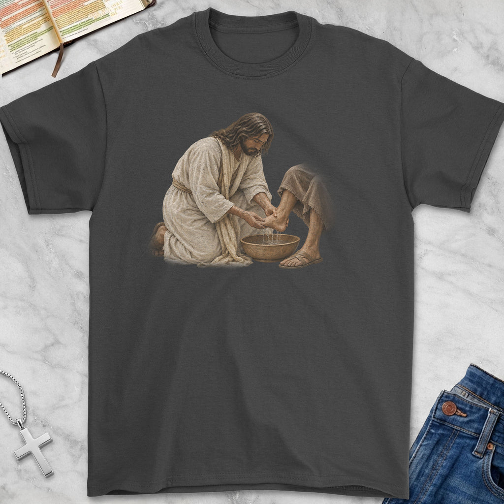 washed t-shirt