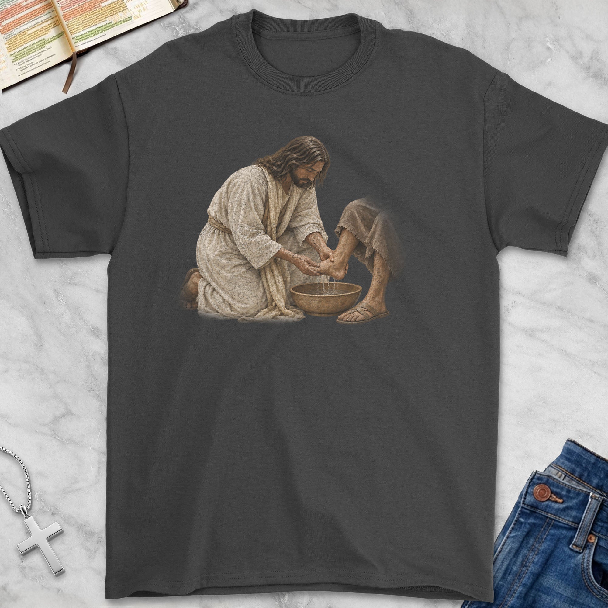 washed t-shirt