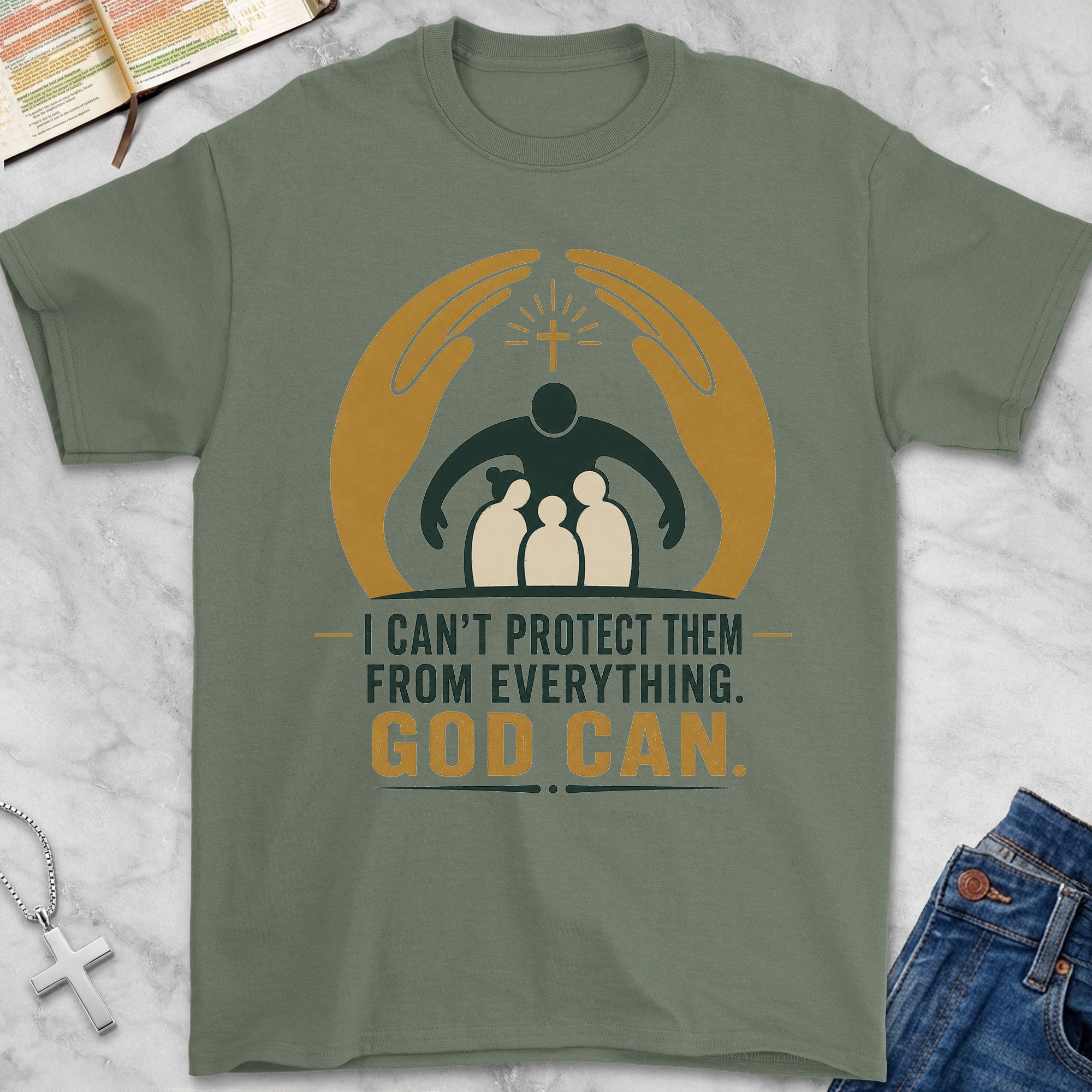 god can t-shirt