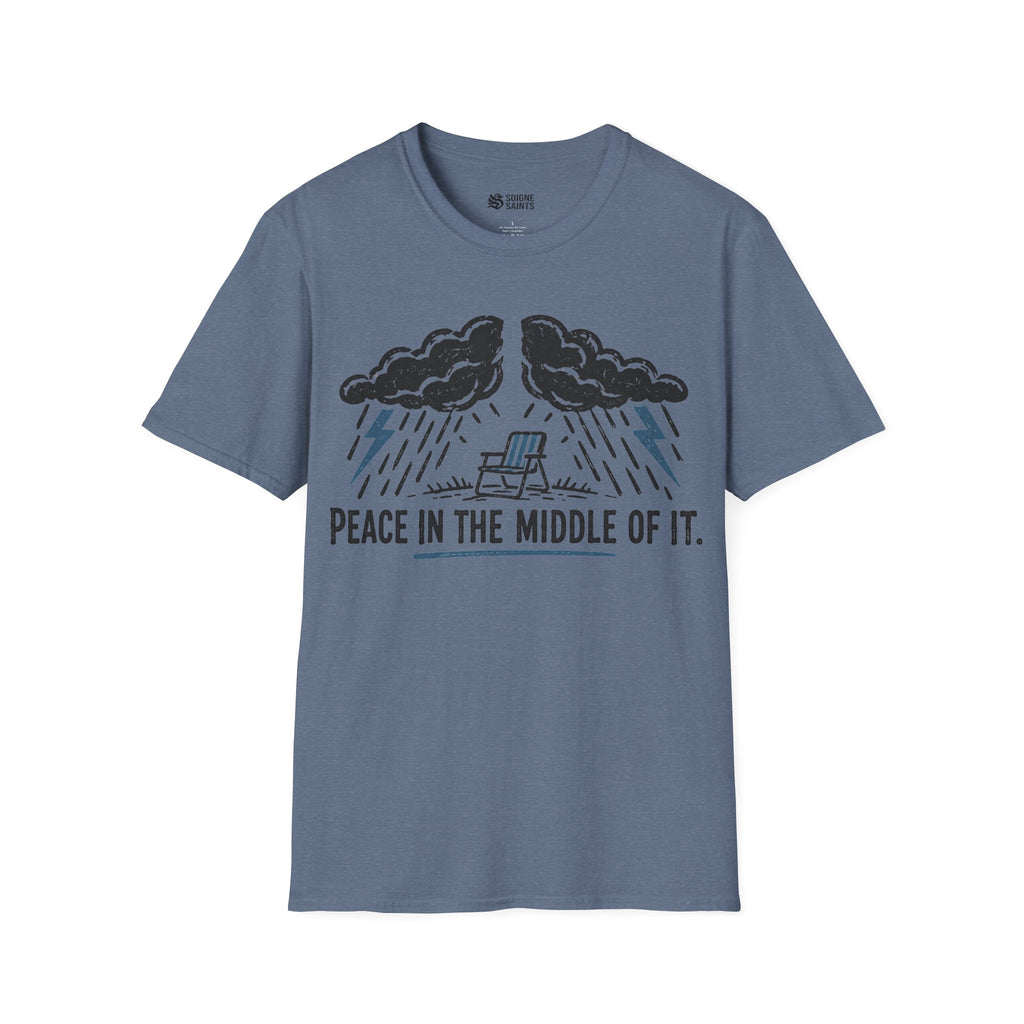 Peace In The Middle T- Shirt