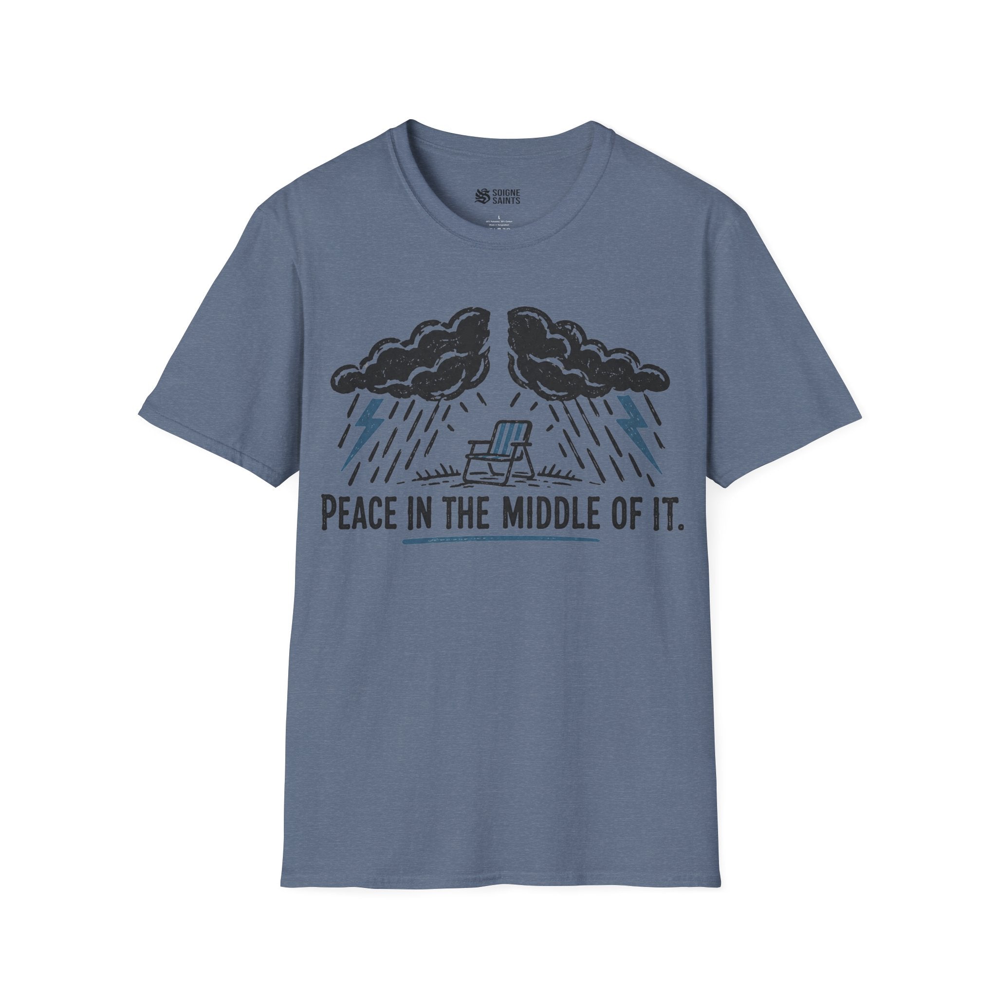 Peace In The Middle T- Shirt