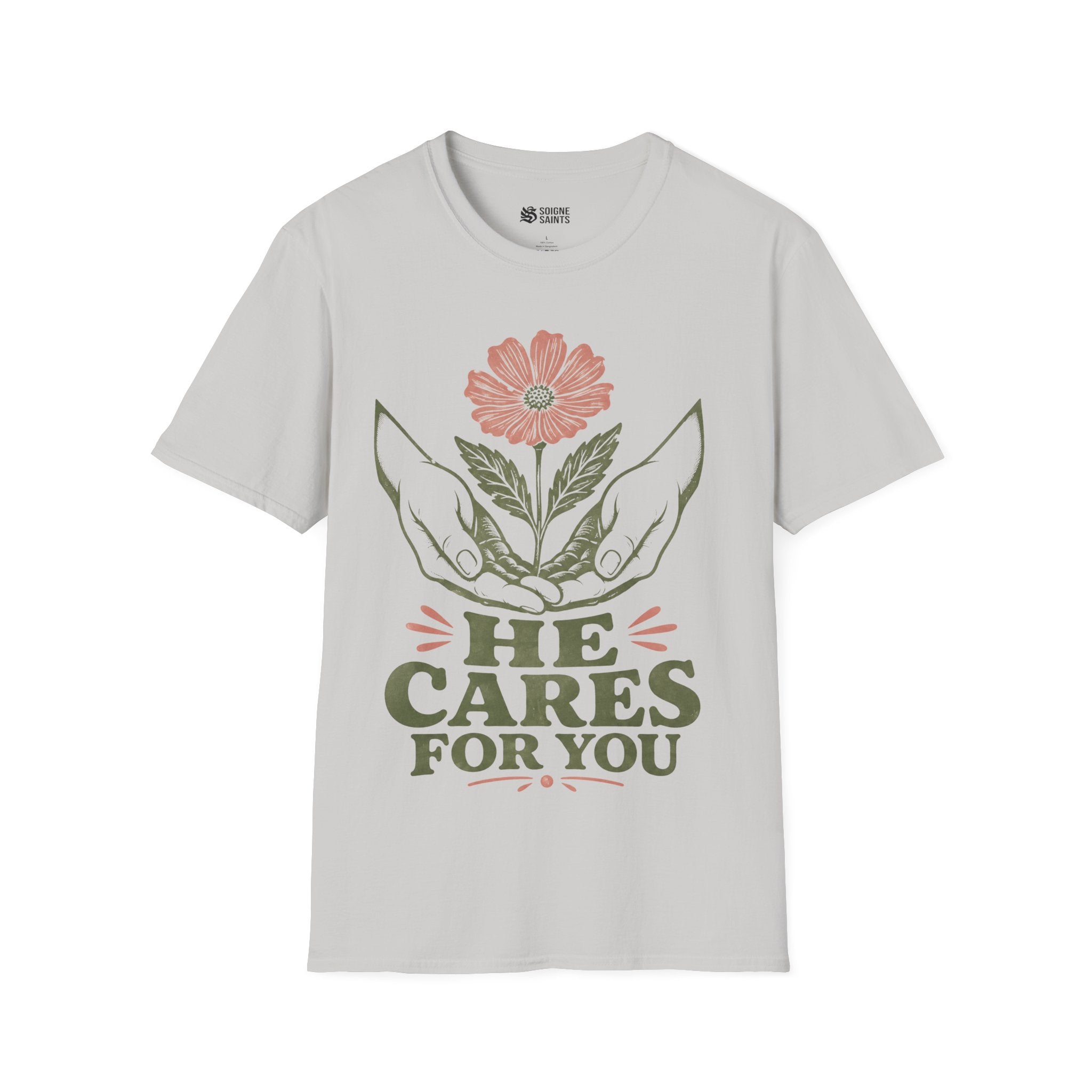 he cares T- Shirt