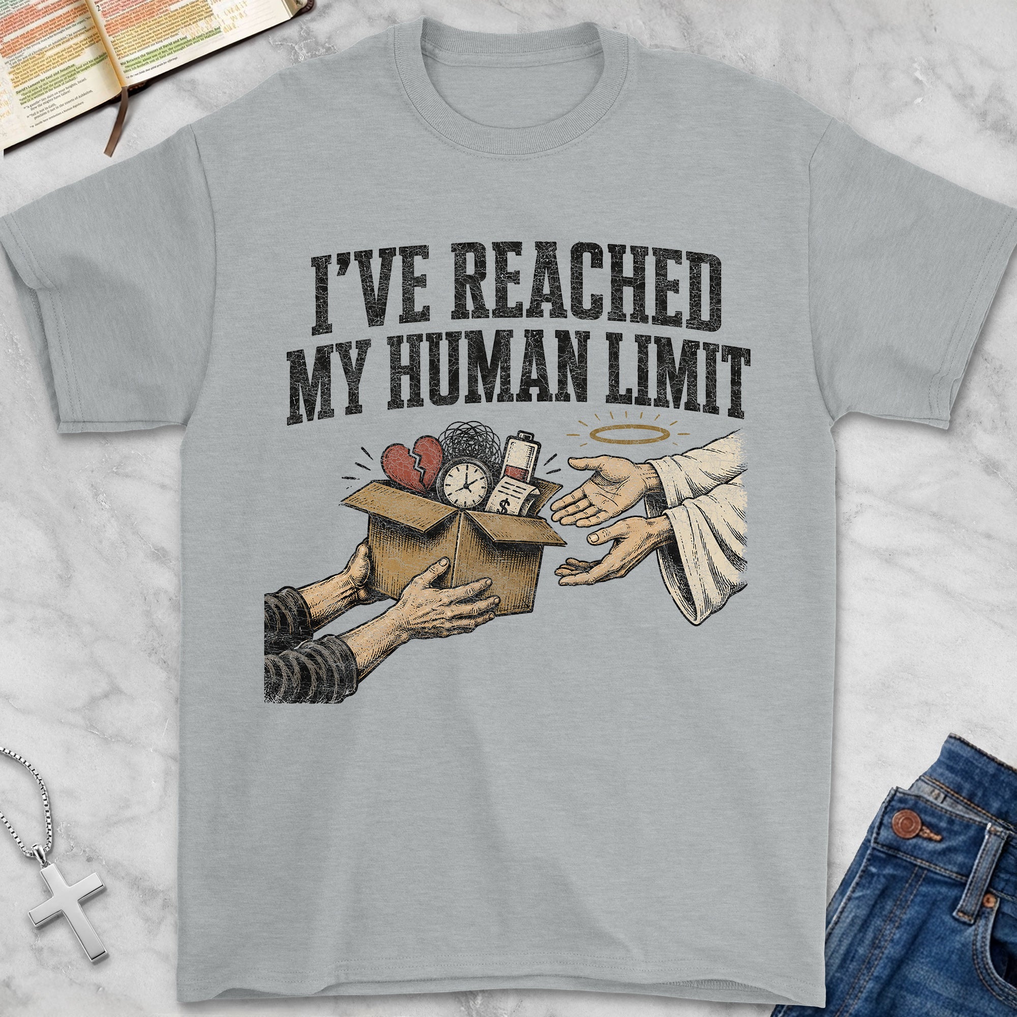 human limit t-shirt