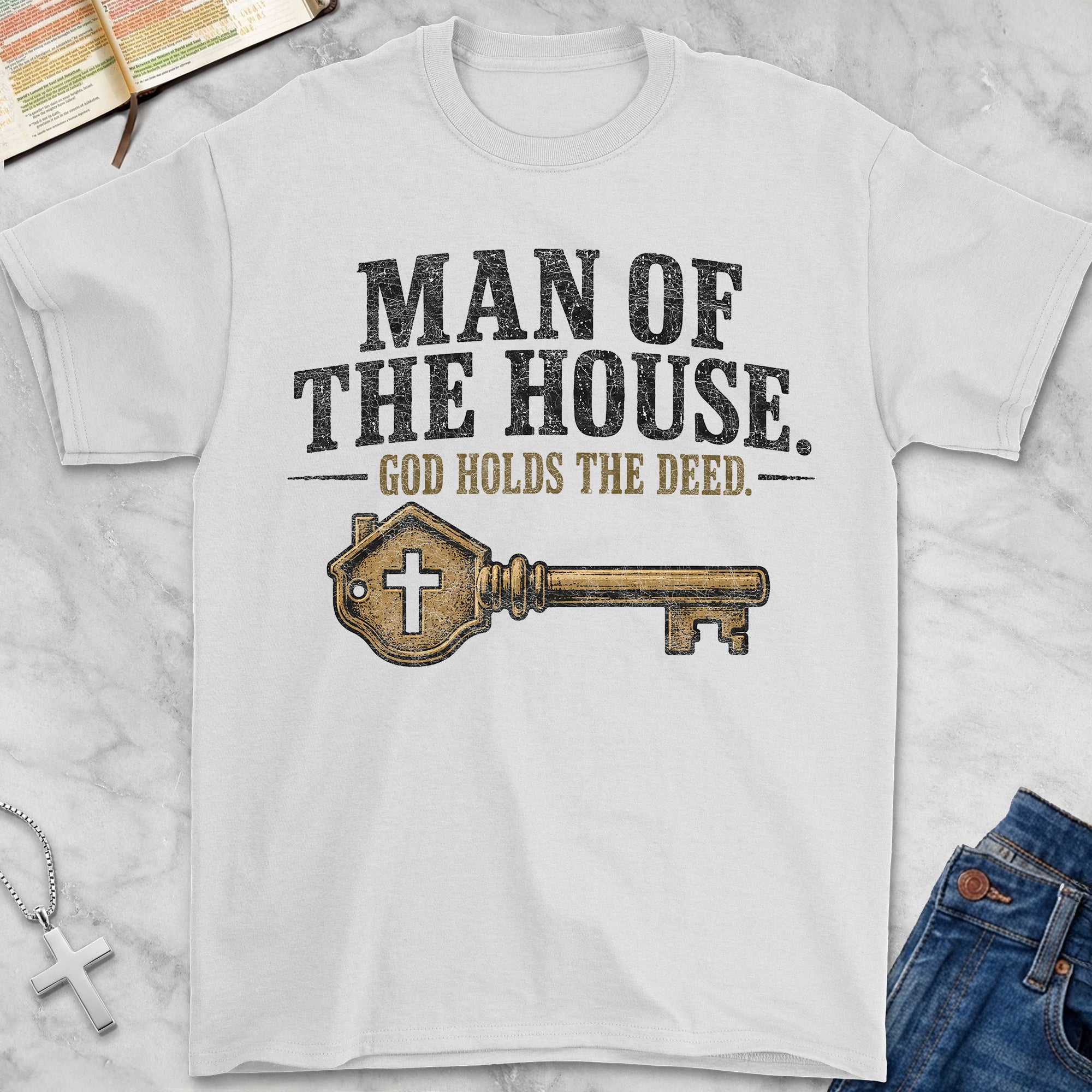 man of the house t-shirt