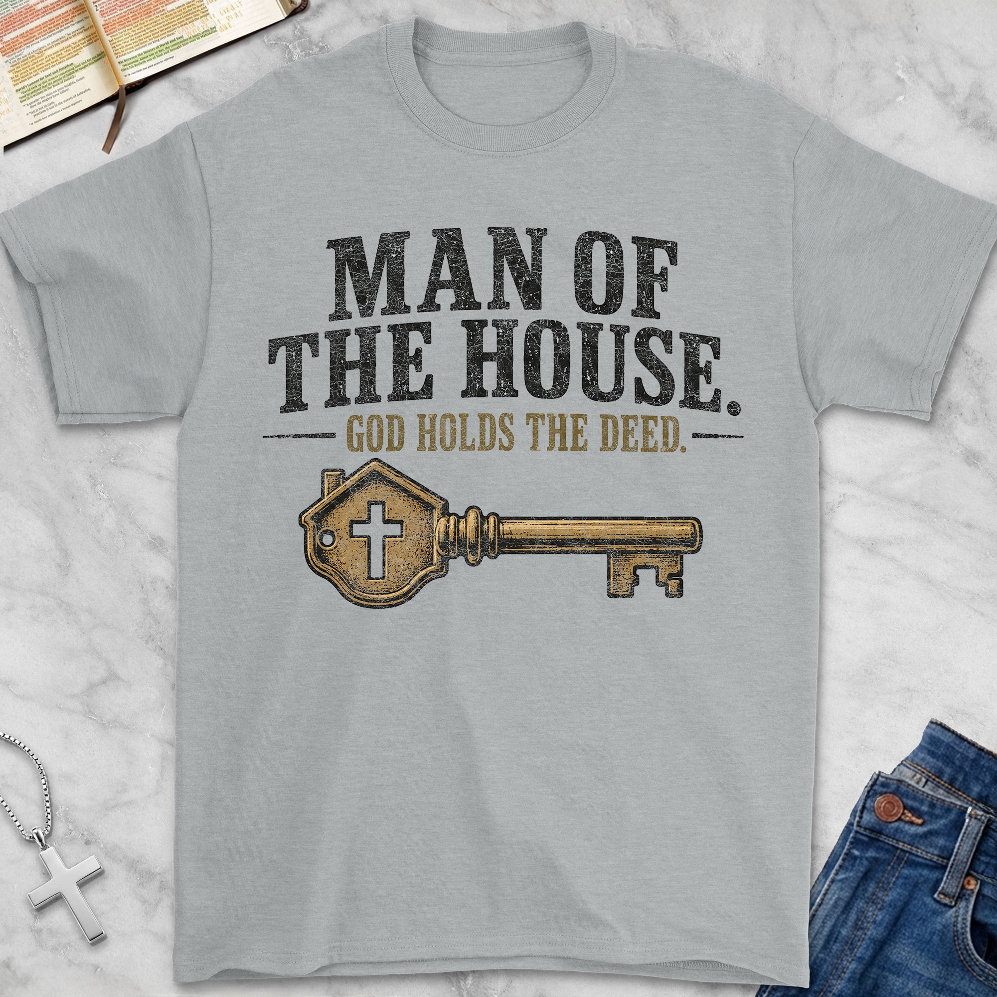 man of the house t-shirt