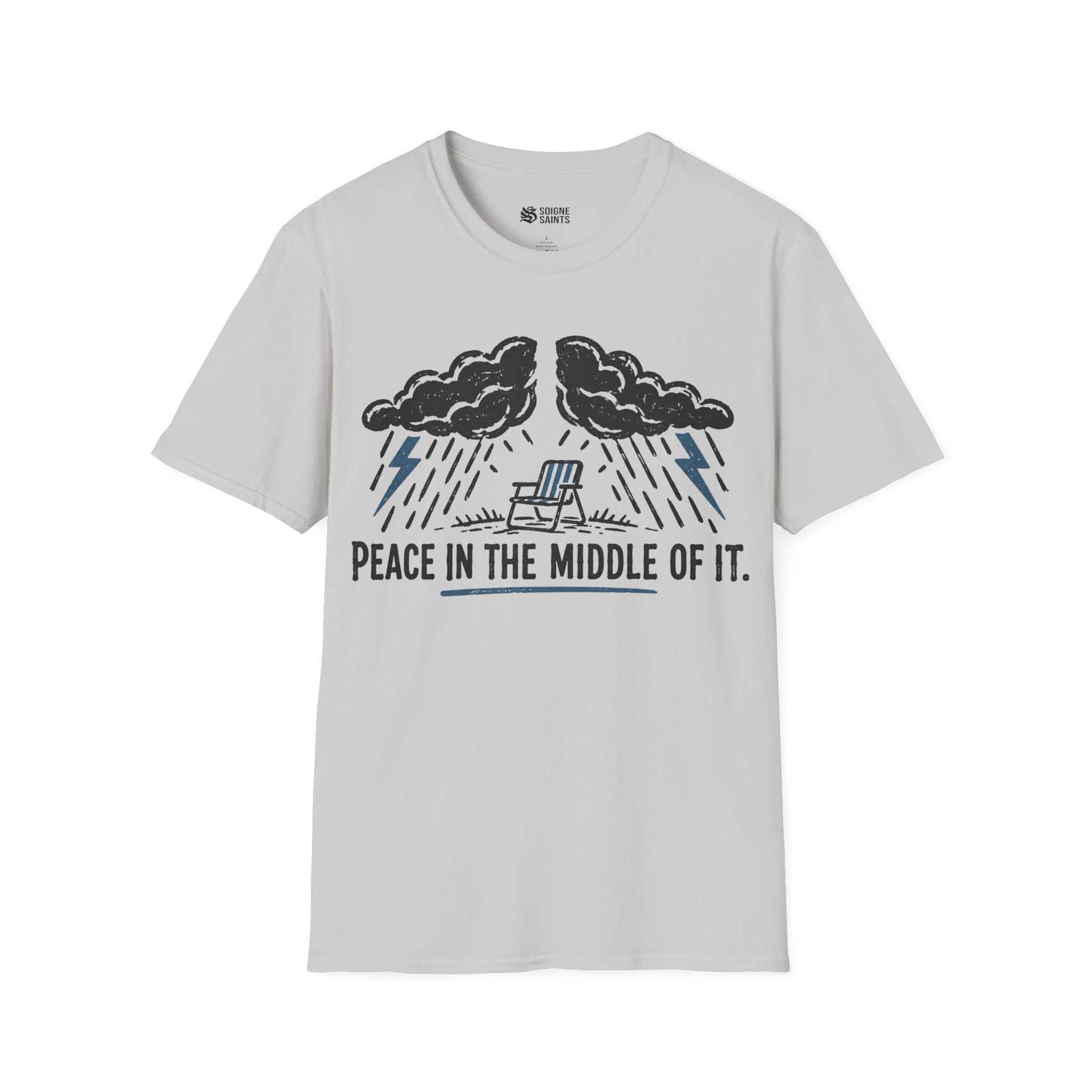 Peace In The Middle T- Shirt